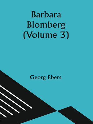 cover image of Barbara Blomberg, Volume 3